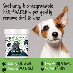 Bugalugs Biodegradable Soothing Ear Wipes (excl. 20% VAT)