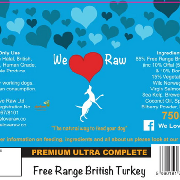 Premium Ultra Complete: Free Range British Turkey