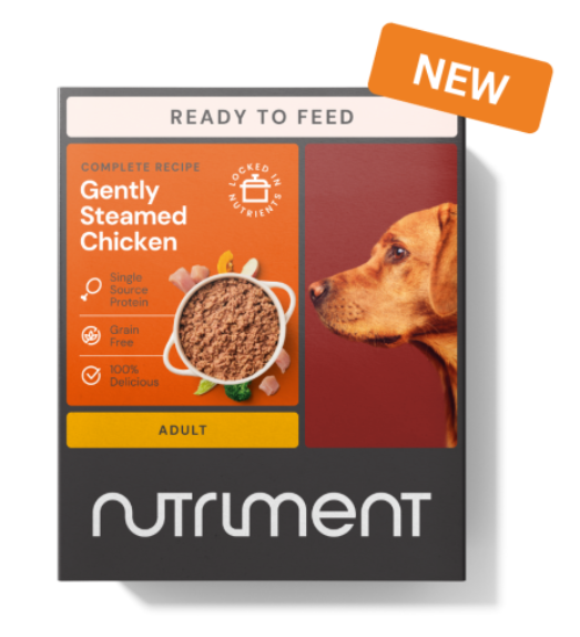 Nutriment Gently Steamed Recipe (excl VAT @ 20%)