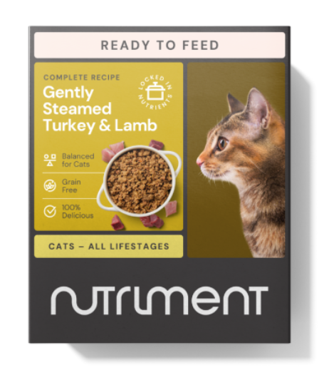 Cat Nutriment Gently Steamed Recipe (excl VAT @ 20%)