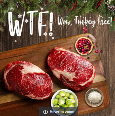 WTF! Wow, Turkey Free Raw