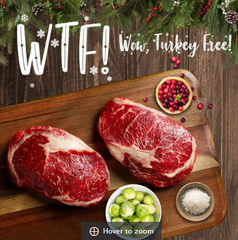 WTF! Wow, Turkey Free Raw