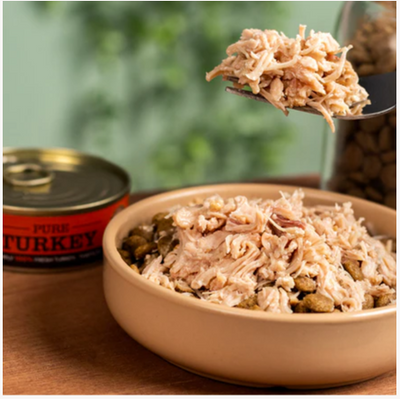 Pure Turkey Topper & Mixer 80g (ex 20% tax)