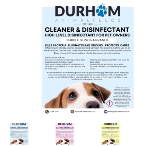 DAF - Cleaner & Disinfectant 5ltr (excl. 20% VAT)