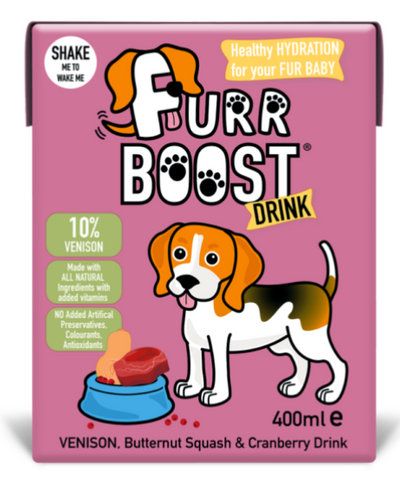 FURR BOOST SMOOTHIE - Venison, Butternut Squash and Cranberry (Excl. VAT @ 20%)