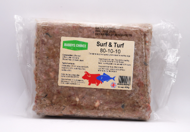 Buddys Choice Surf & Turf 80/10/10