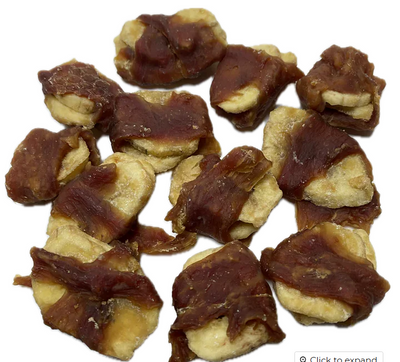 Banana Slices Wrapped Duck