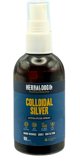 Ultra Pure Colloidal Silver Spray for Dogs, Cats & Pets, Natural & Versatile Pet Care with Silver Spray  (excl. 20% VAT)