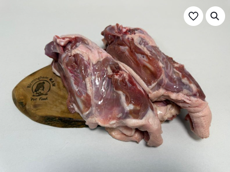 Duck Carcass 2 per bag