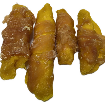 Mango Chunks Wrapped Chicken Breast Jerky