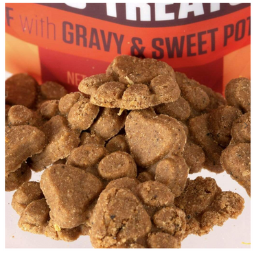 Beef with Gravy & Sweet Potato, 100g Dog Treats (exc 20% tax)