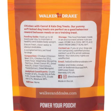 Chicken with Carrot & Kale, 100g Dog Treats (exc 20% tax)