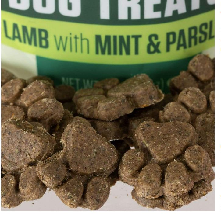 Lamb with Mint & Parsley, 100g Dog Treats. (Exc 20%tax)