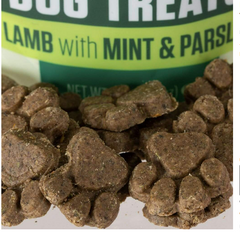 Lamb with Mint & Parsley, 100g Dog Treats. (Exc 20%tax)