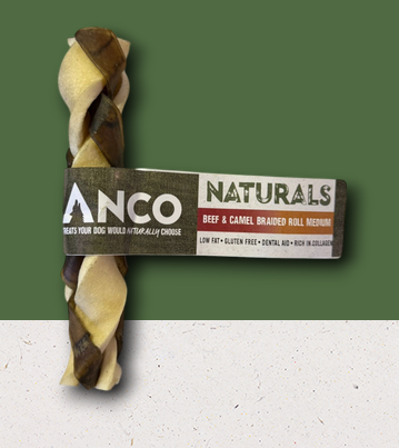 Beef and Camel Braided Roll Medium