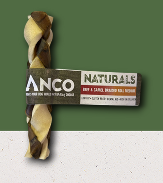 Beef and Camel Braided Roll Medium