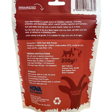 Nova Goat Milk Powder 200g (excl. 20% VAT)