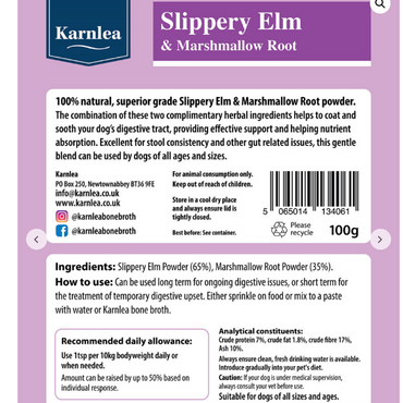 Karnlea - Slippery Elm & Marshmallow - 100g