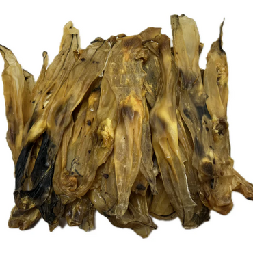 Air Dried Rabbit Ears  - NO FUR