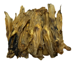 Air Dried Rabbit Ears  - NO FUR