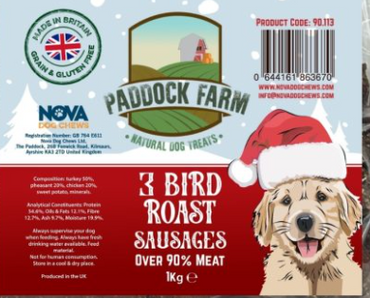 Three Bird Roast Sausages