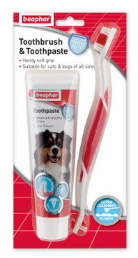 Beaphar Toothbrush & Toothpaste Kit For Cats & Dogs (excl. 20% VAT)