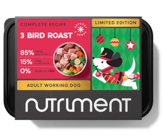 Raw 3 Bird Roast 500g - Christmas Limited Edition