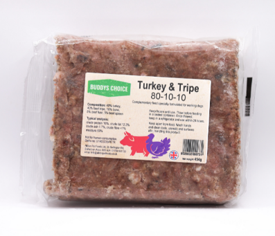 Buddys Choice Turkey & Beef Tripe