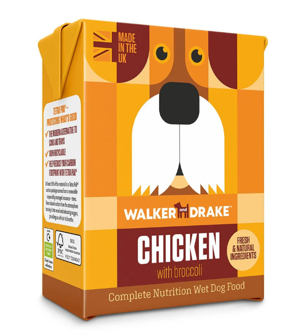 Wet Food - Chicken with Broccoli 390g  (Exc 20% tax)