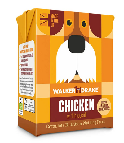 Wet Food - Chicken with Broccoli 390g  (Exc 20% tax)