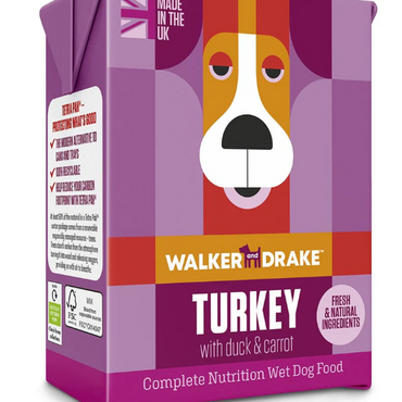 Wet Food - Turkey with Duck & Carrots 390g  (Exc 20% tax)