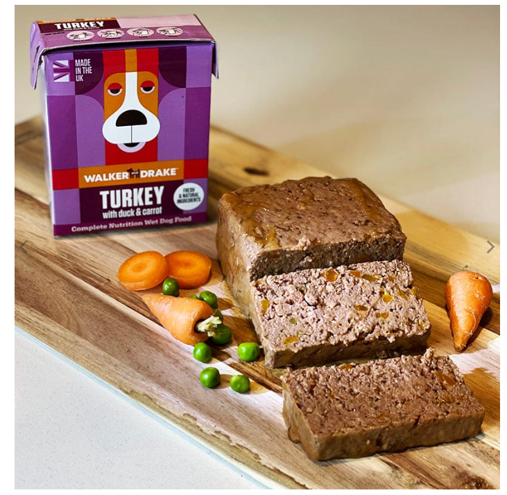 Wet Food - Turkey with Duck & Carrots 390g  (Exc 20% tax)