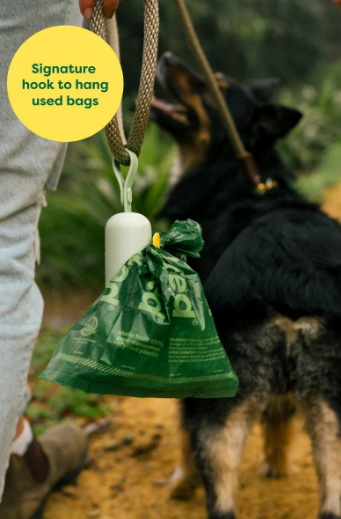Poop Bag Dispenser with 15 Bags (excl. 20% VAT)