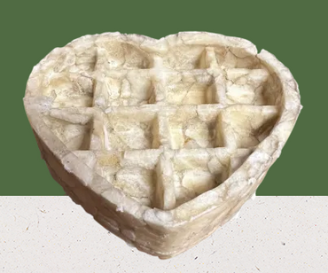 Buffalo Collagen Waffle Heart Small
