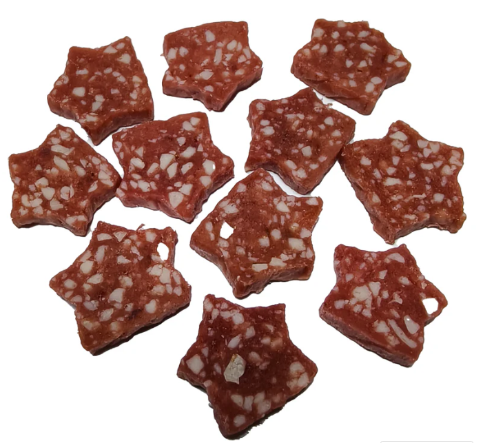 Chicken Salami Stars