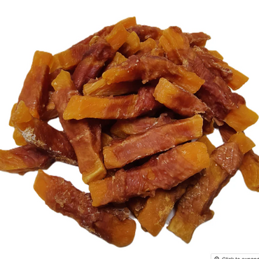 Sweet Potato Wrapped in Duck