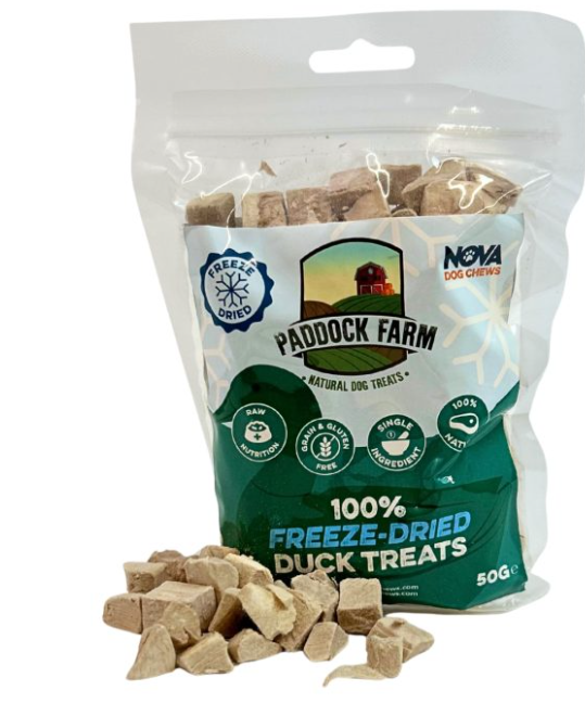 Freeze Dried Duck Treats 50g  (excl. 20% VAT)