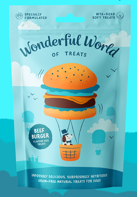 Wonderful World Of Treats Beef Burger 50g (excl. 20% VAT)
