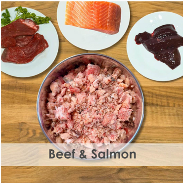 Beef & Salmon Raw 1kg