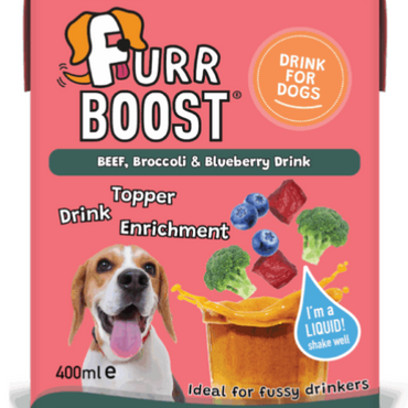 FURR BOOST SMOOTHIE -  Beef, Broccoli and Blueberry (Excl. VAT @ 20%)