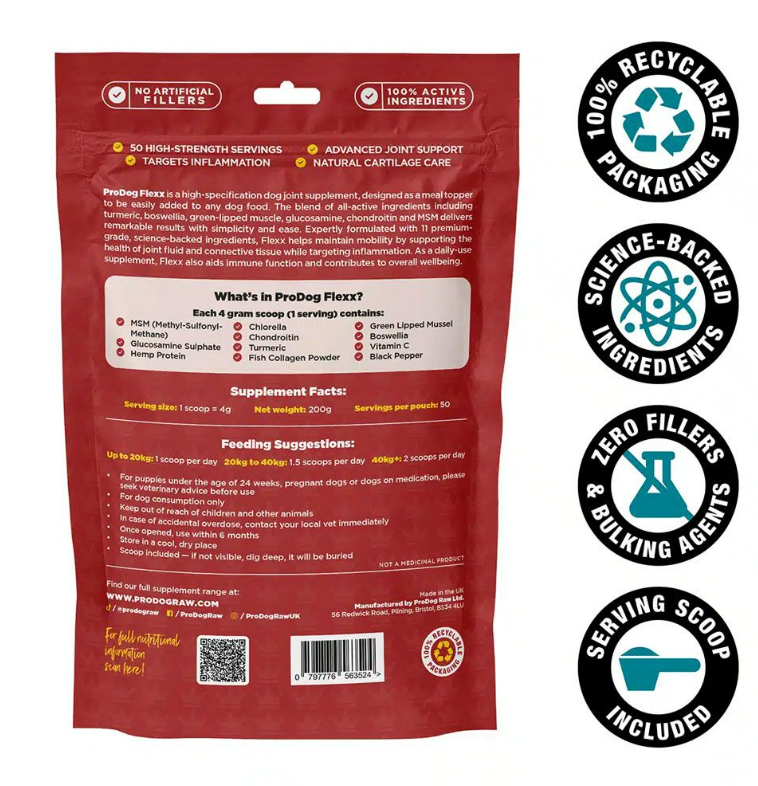 Flex - Powerful Joint & Mobility Supplement For Dogs  (excl VAT @ 20%)