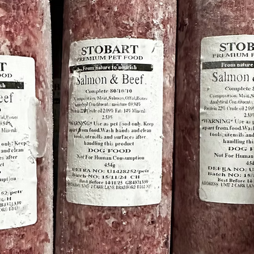 Salmon and Beef   454g