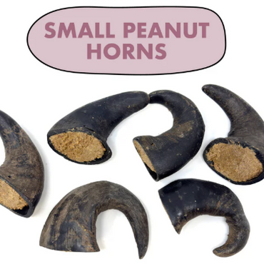 Peanut Filled Buffalo Horn
