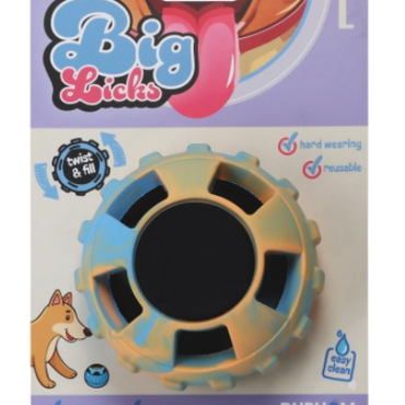 Big Licks Rubber Treat Ball   ( exc 20% tax)