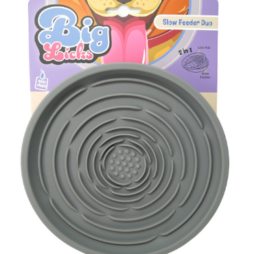 Big Licks Silicone Slow Feeder Duo ( exc 20% tax)