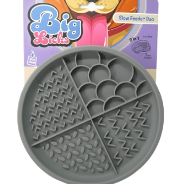 Big Licks Silicone Slow Feeder Duo ( exc 20% tax)
