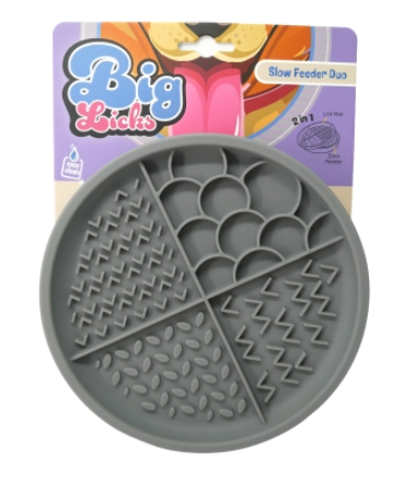 Big Licks Silicone Slow Feeder Duo ( exc 20% tax)