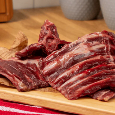Venison necks and spine