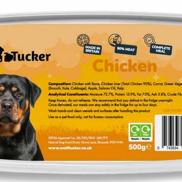 Wolf Tucker Chicken Meal (500g)