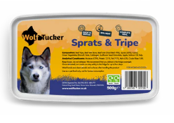 Wolf Tucker Sprats & Tripe Meal (500g)
